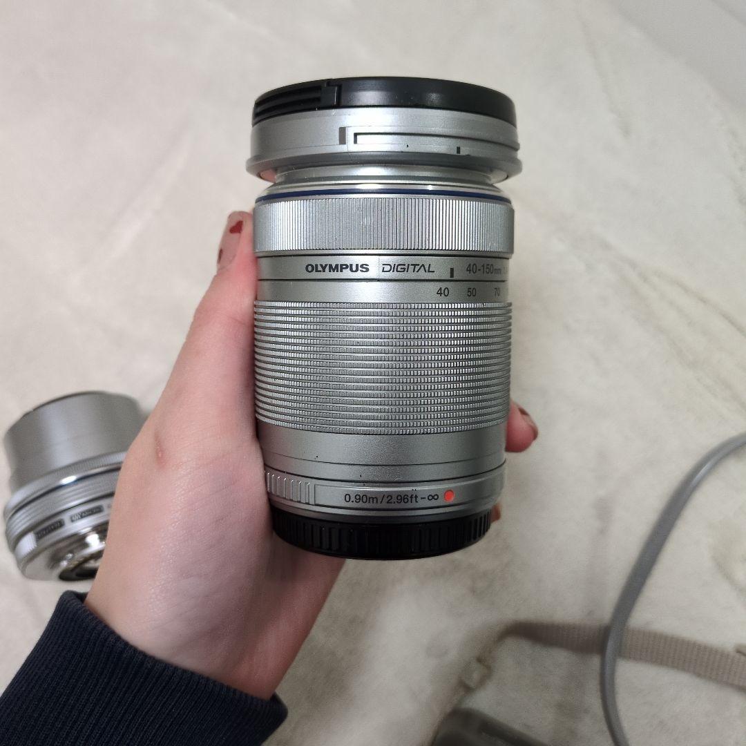 OLYMPUS E-PL9 レンズ2個付 9点セット ブラウン 初心者カメラ