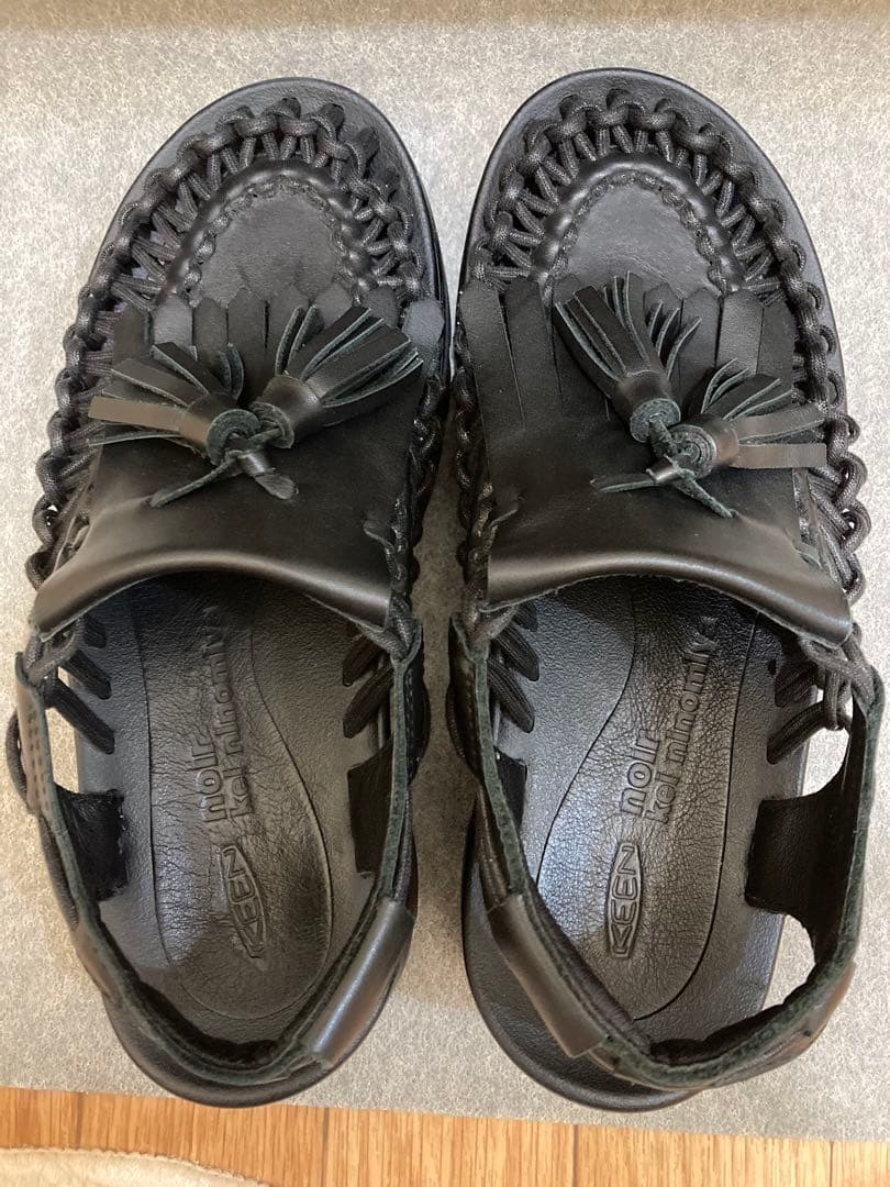 noir kei ninomiya x keenコラボ　サンダル レディース