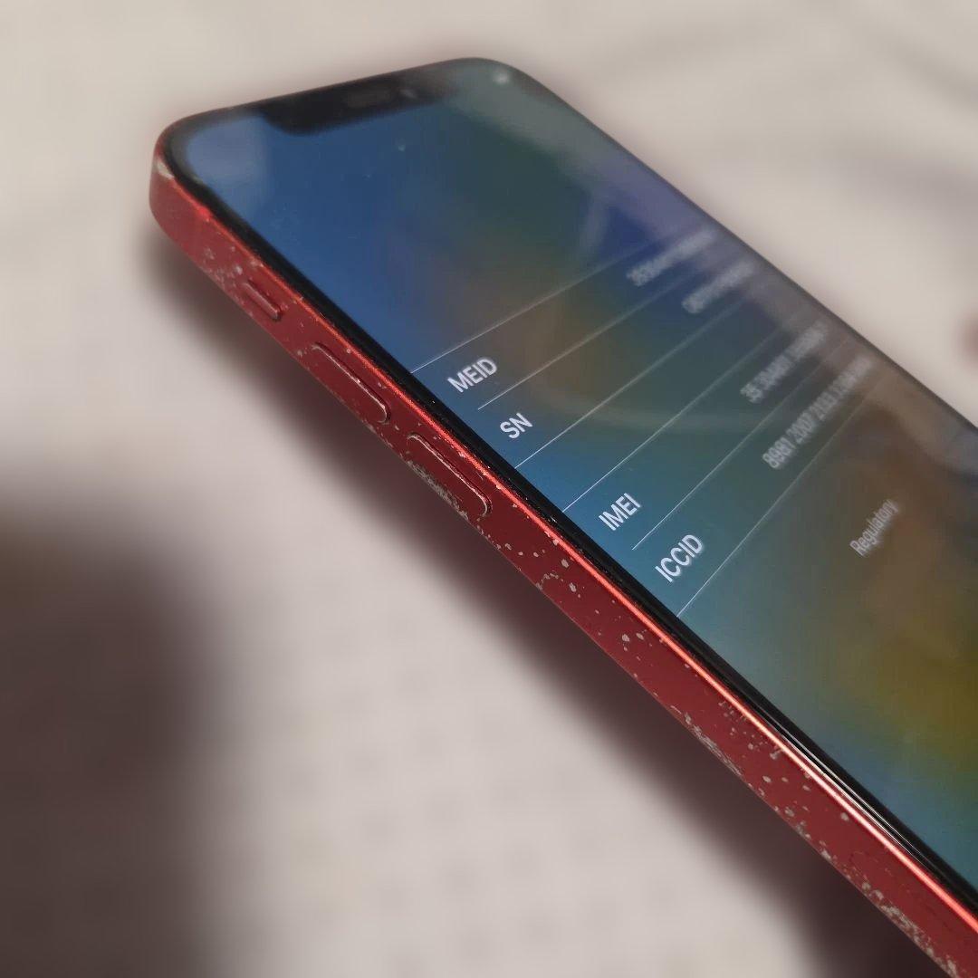 Apple iPhone 12 レッド 本体 箱付き