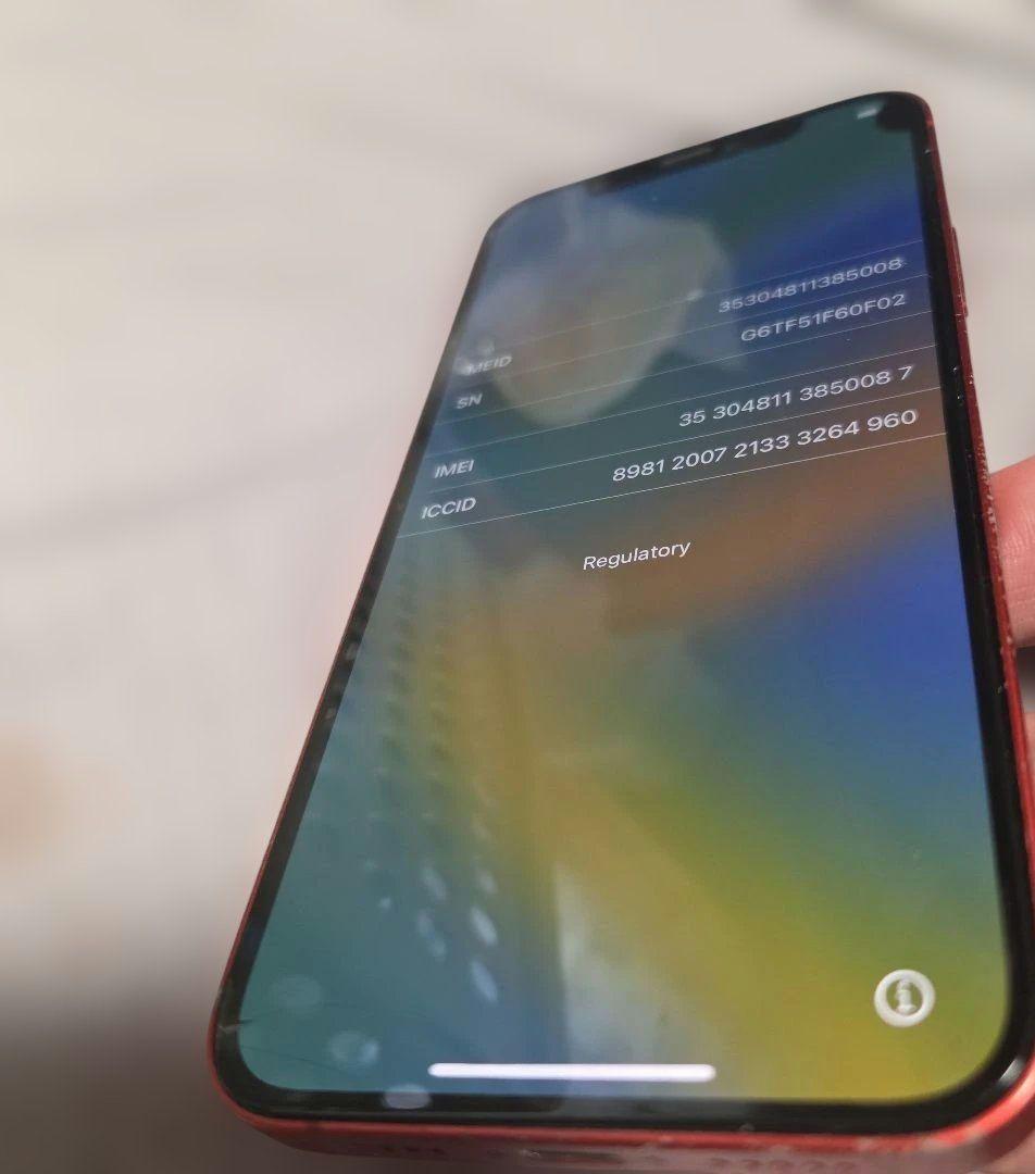 Apple iPhone 12 レッド 本体 箱付き