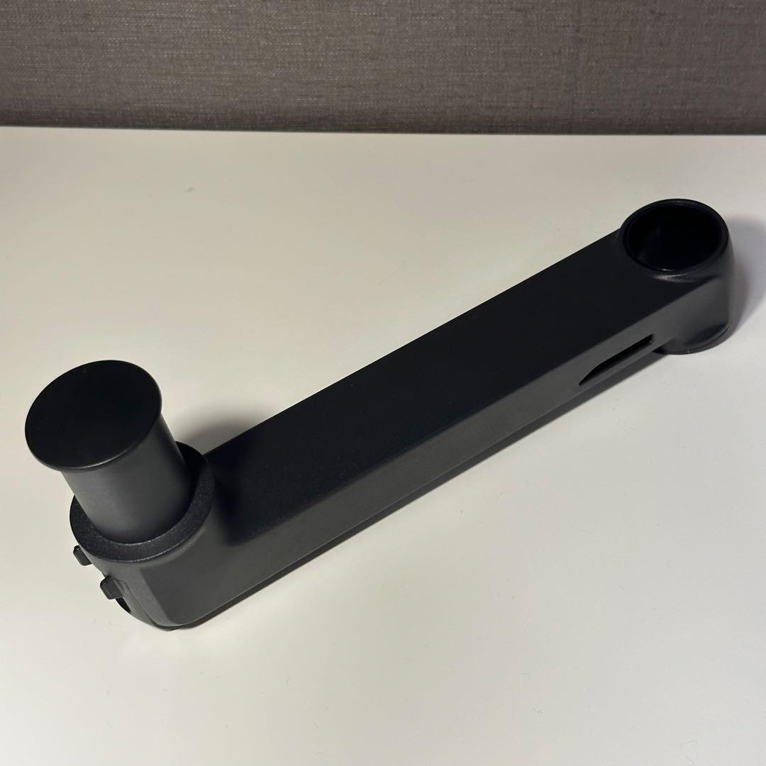 Amazonベーシック モニターアーム+エルゴトロンLX 延長用アーム