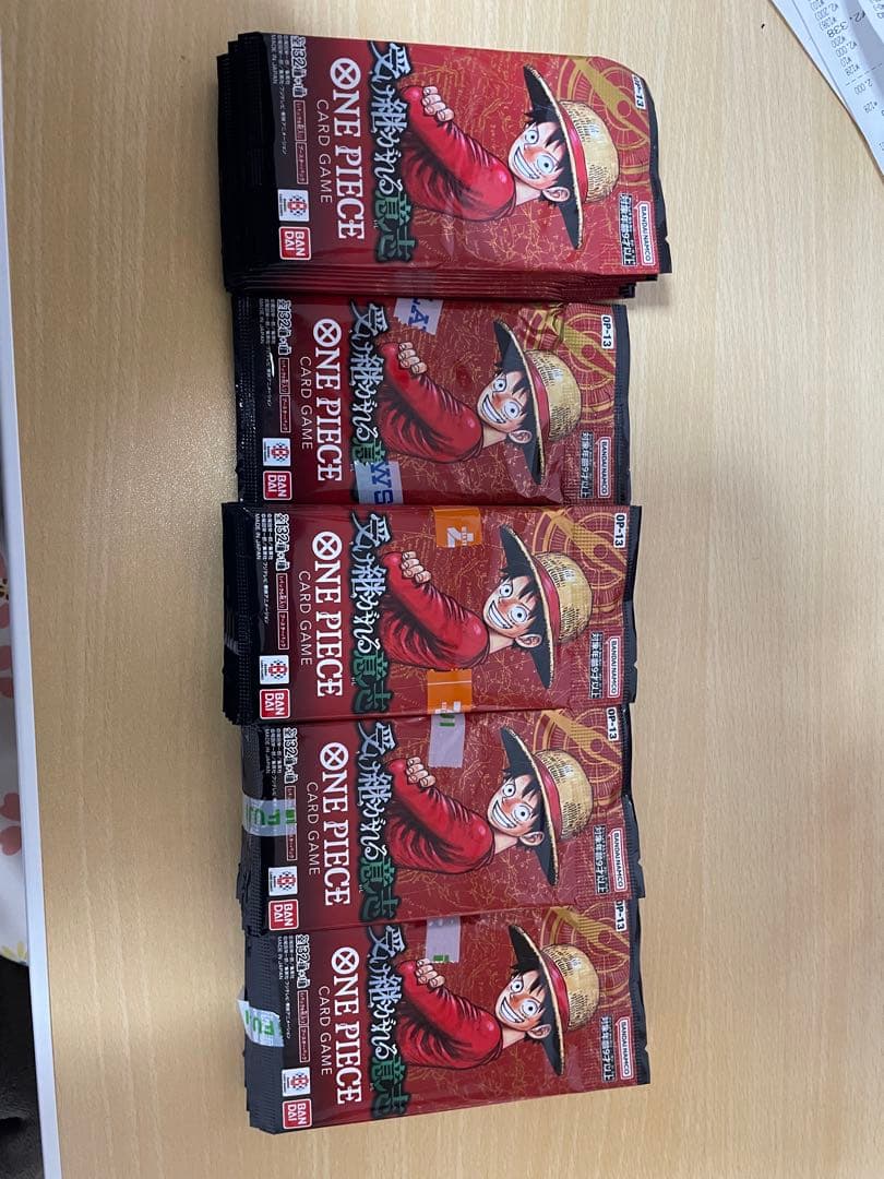 ワンピース カード 受け継がれる意志41パック