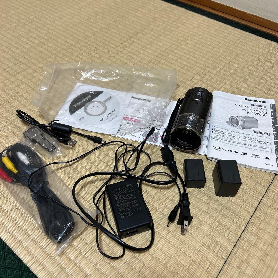 Panasonicデジタルハイビジョンビデオカメラ/HC-V700M