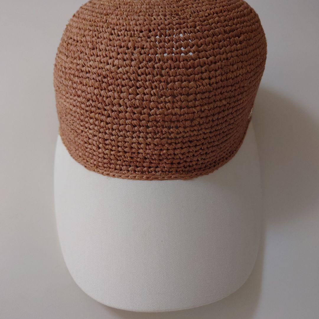 【新品】ヘレンカミンスキー　　VIVETTE　キャップ麦わら　ヌガー色