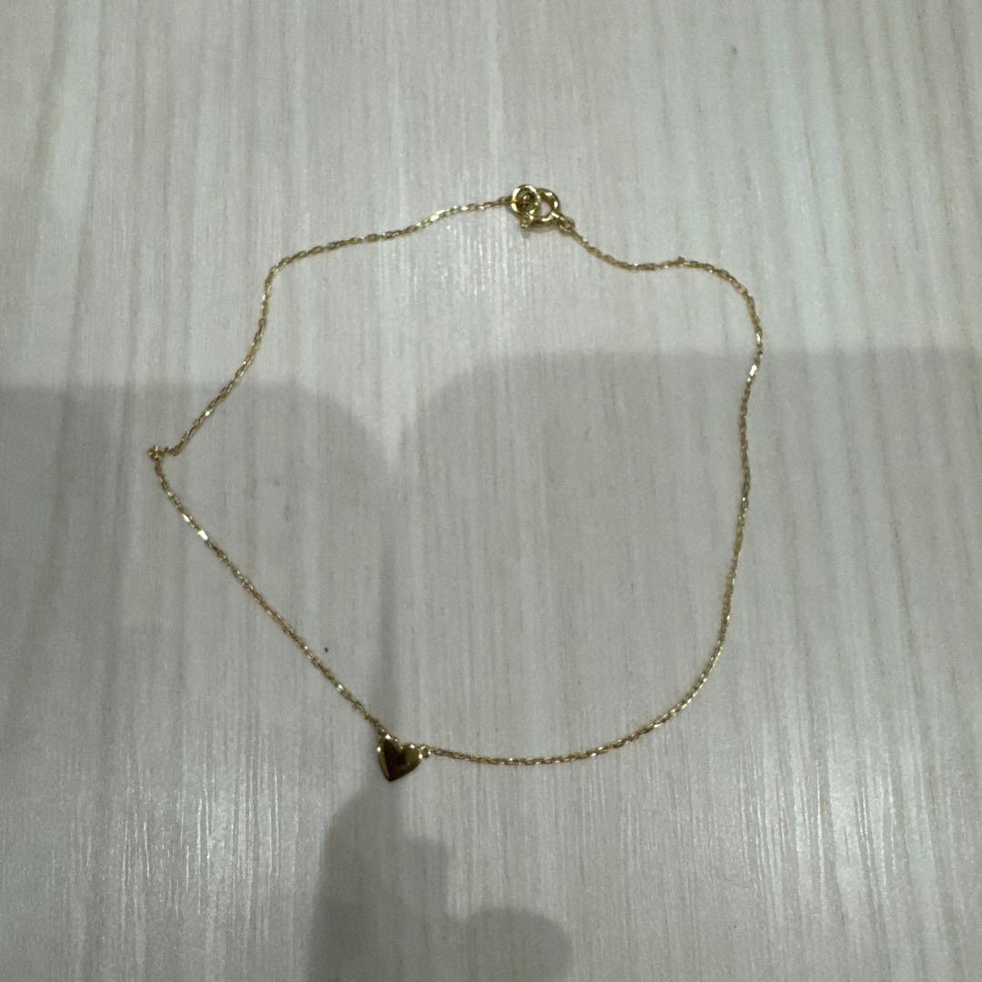 アーカー　ハートアンクレット　18K