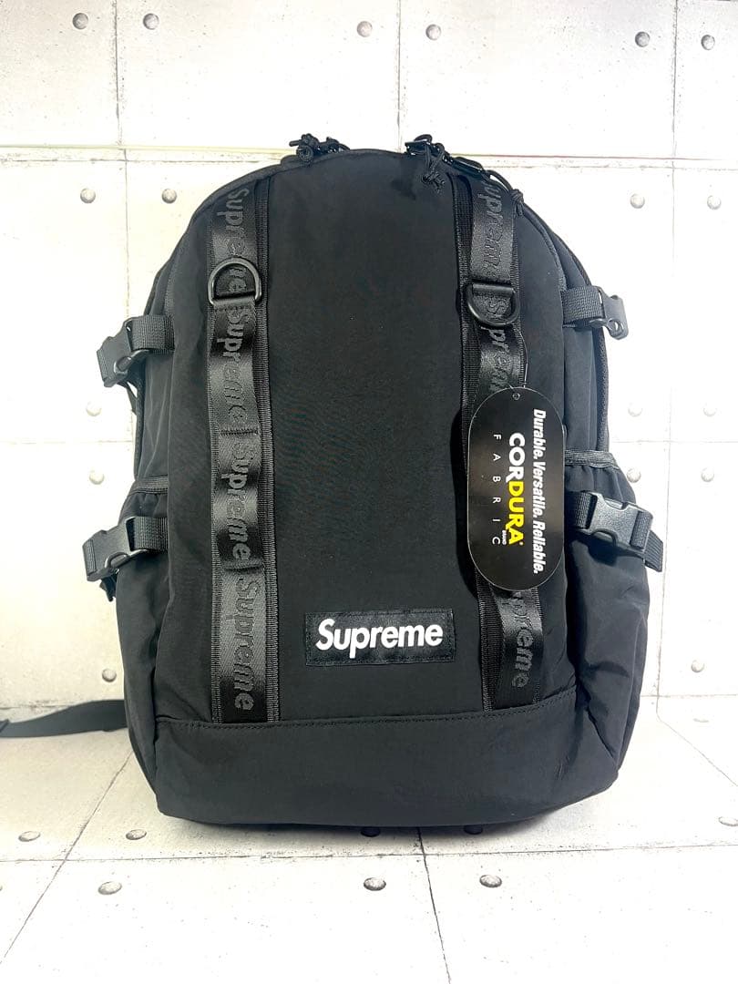 Supreme バックパック/リュックサックFW20 ブラック