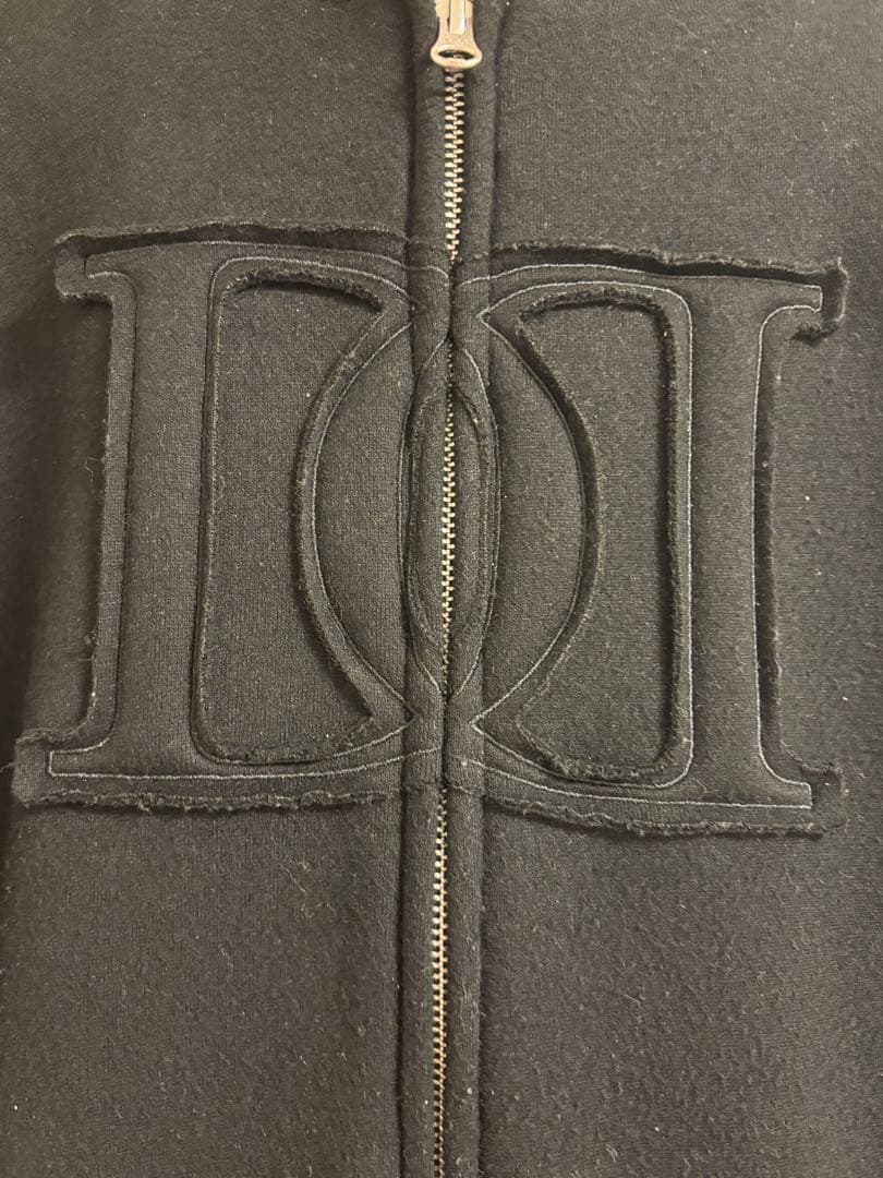 Darich アップリケDDロゴパーカー　BLK