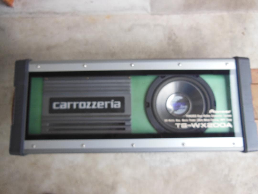 【動作未確認】carrozzeria TS-WX200A パワードサブウーファー