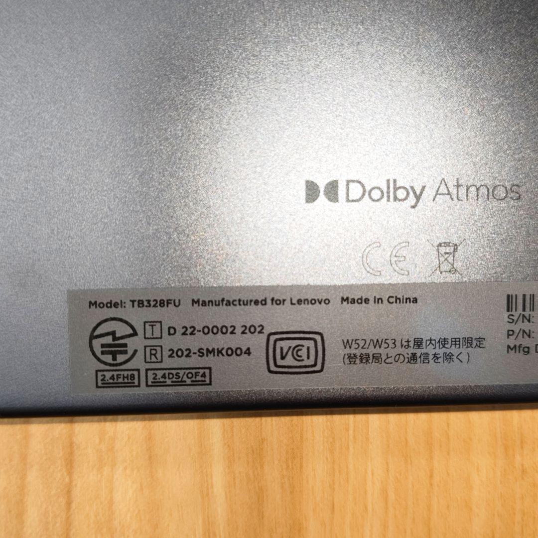 Lenovo Tab B10 3rd GenタブレットZAAE0116JP_10