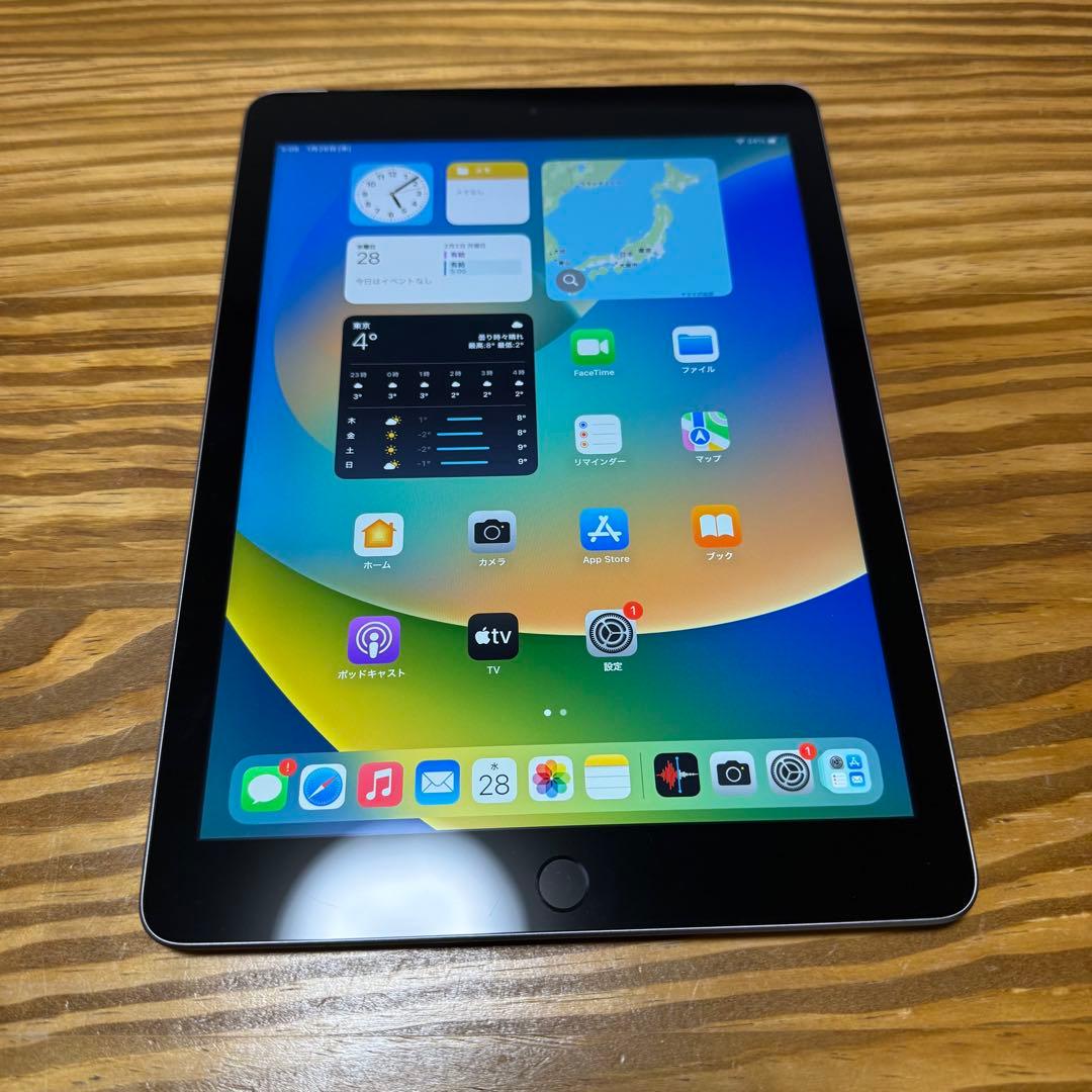 お*し様 【状態良好】iPad 第5世代 128GB Cellularモデル