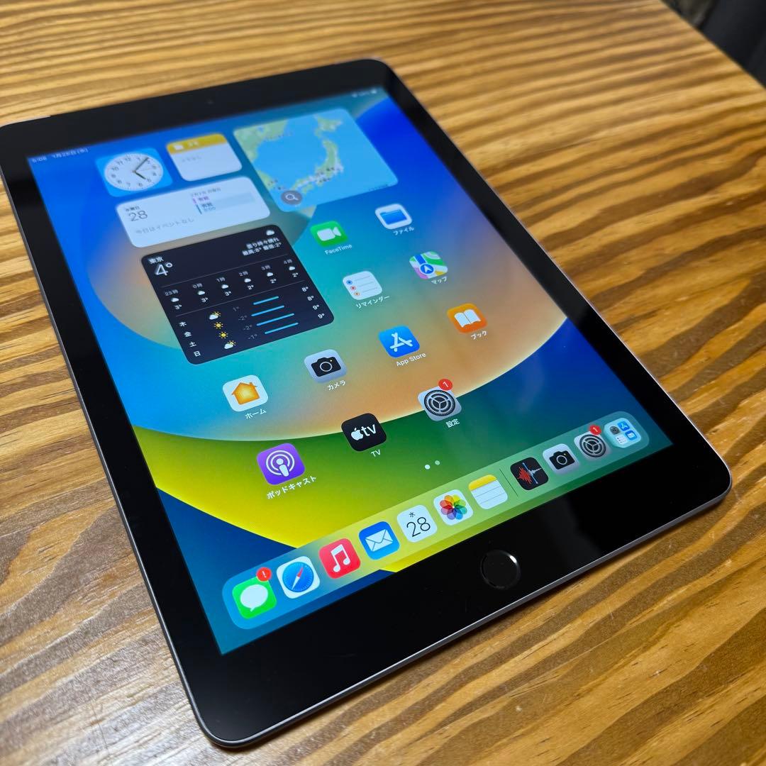 お*し様 【状態良好】iPad 第5世代 128GB Cellularモデル