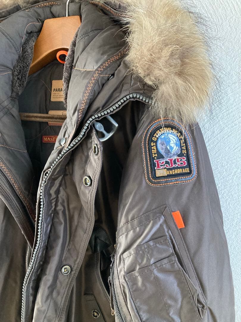 【希少XL】PARAJUMPERS パラジャンパーズ 高級ダウン ライナー着脱可