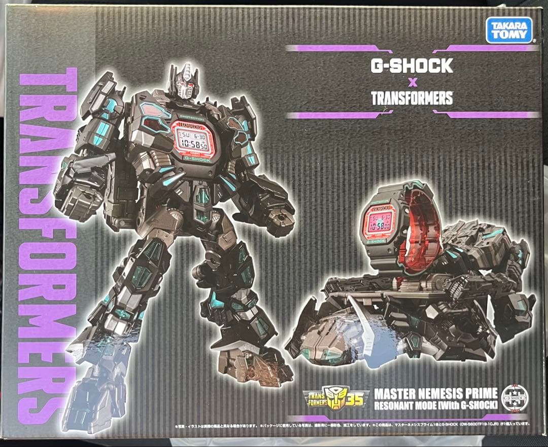 Gショック　トランスフォーマー　ネメシス