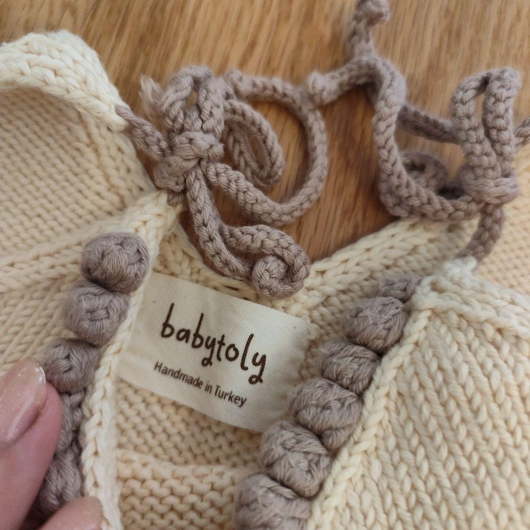 babytoly　eva knit tops＆ivyskirt　1-3y