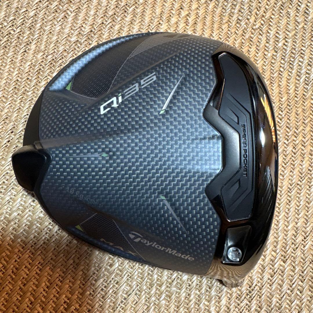 美品！TaylorMade qi35 maxドライバー 10.5度