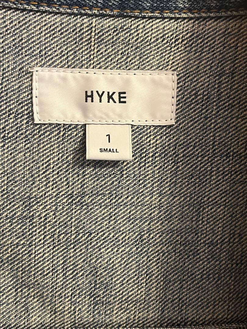 ジャケット・アウター HYKE BALOON SLEEVE DENIM JACKET