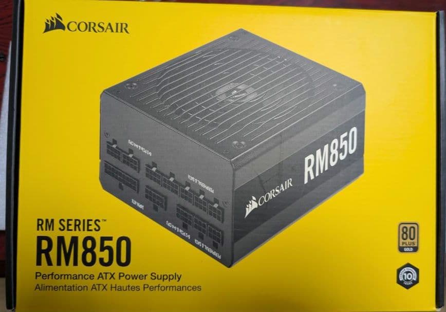 CORSAIR RM850 850W 電源ユニット