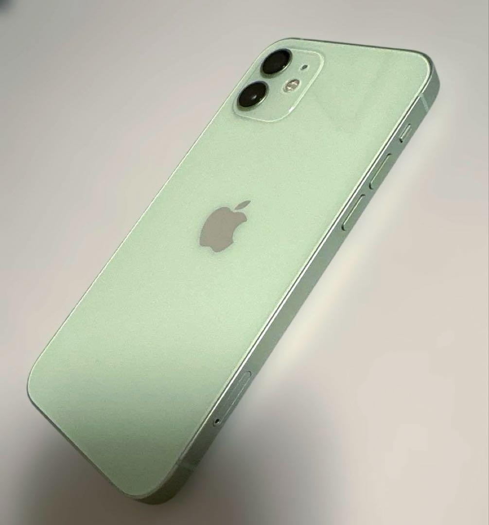 【美品】iPhone12 グリーン 128GB イヤホン ケーブルセット