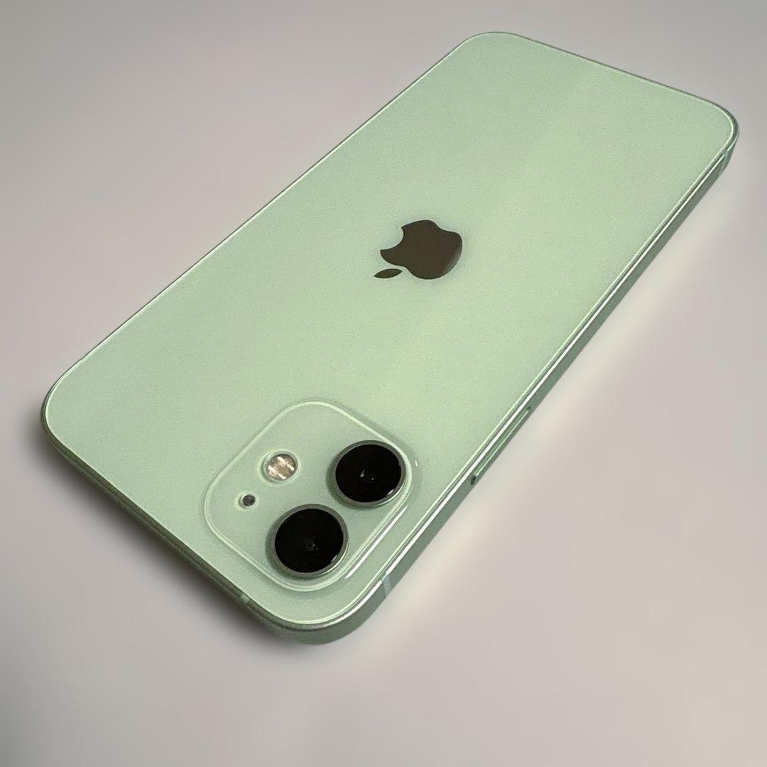 【美品】iPhone12 グリーン 128GB イヤホン ケーブルセット