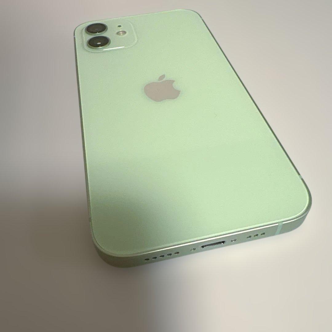【美品】iPhone12 グリーン 128GB イヤホン ケーブルセット