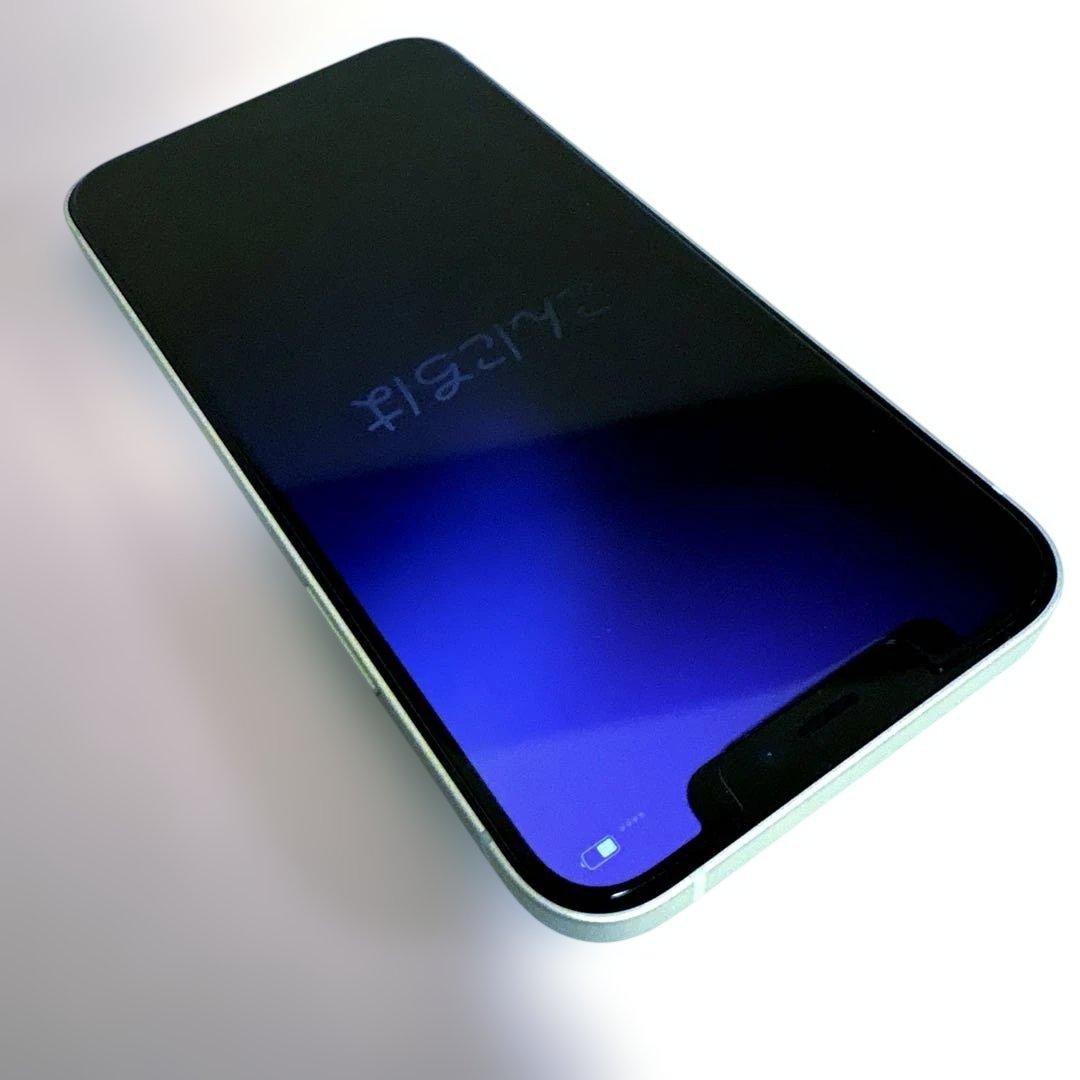 【美品】iPhone12 グリーン 128GB イヤホン ケーブルセット