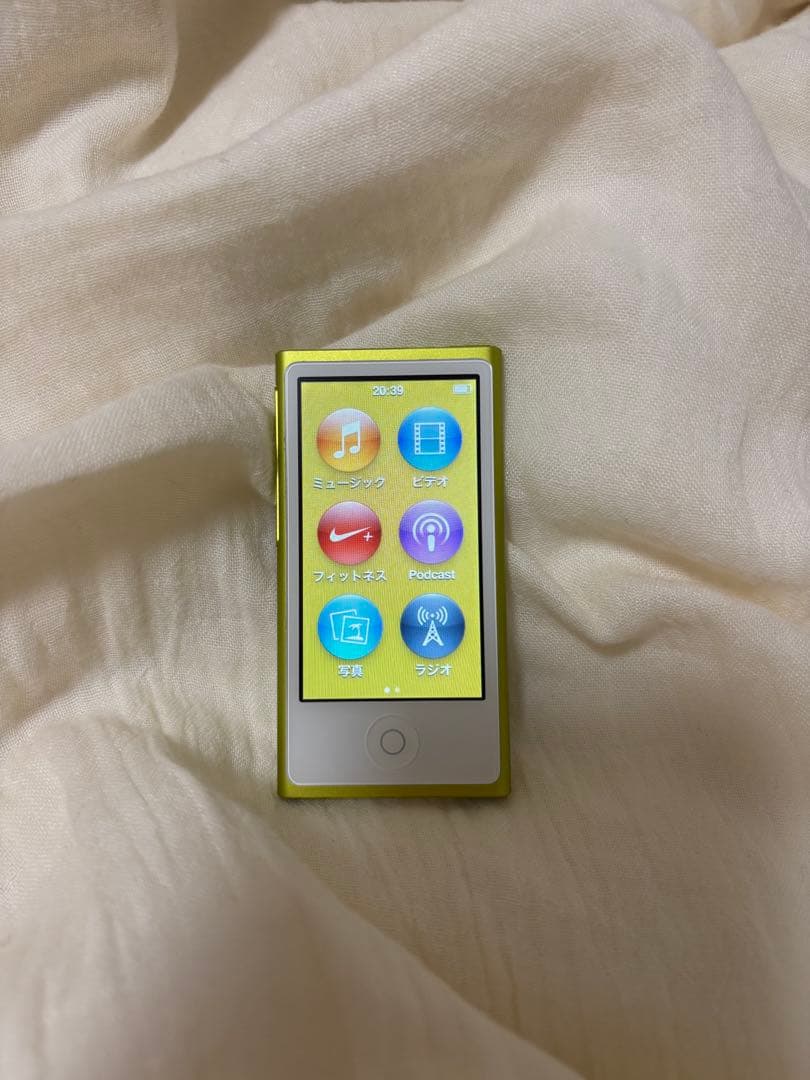 iPod nano 第7世代 16GB イエロー MD475J