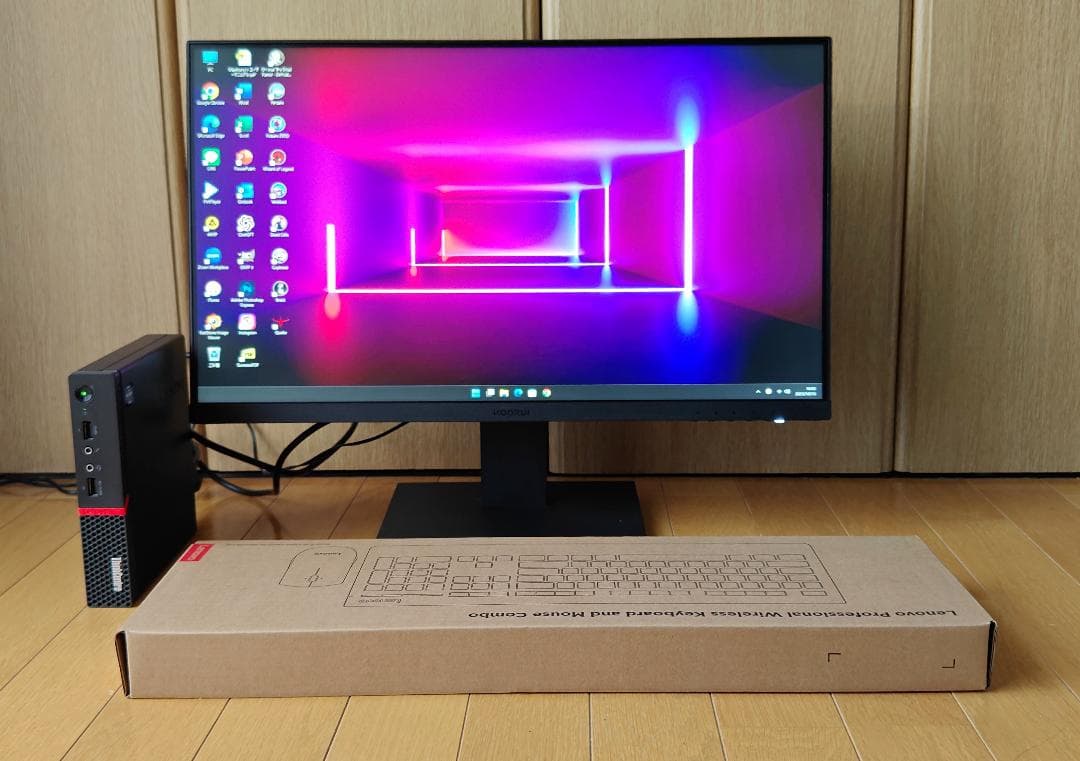 Lenovo省スペース高性能デスクトップPC③