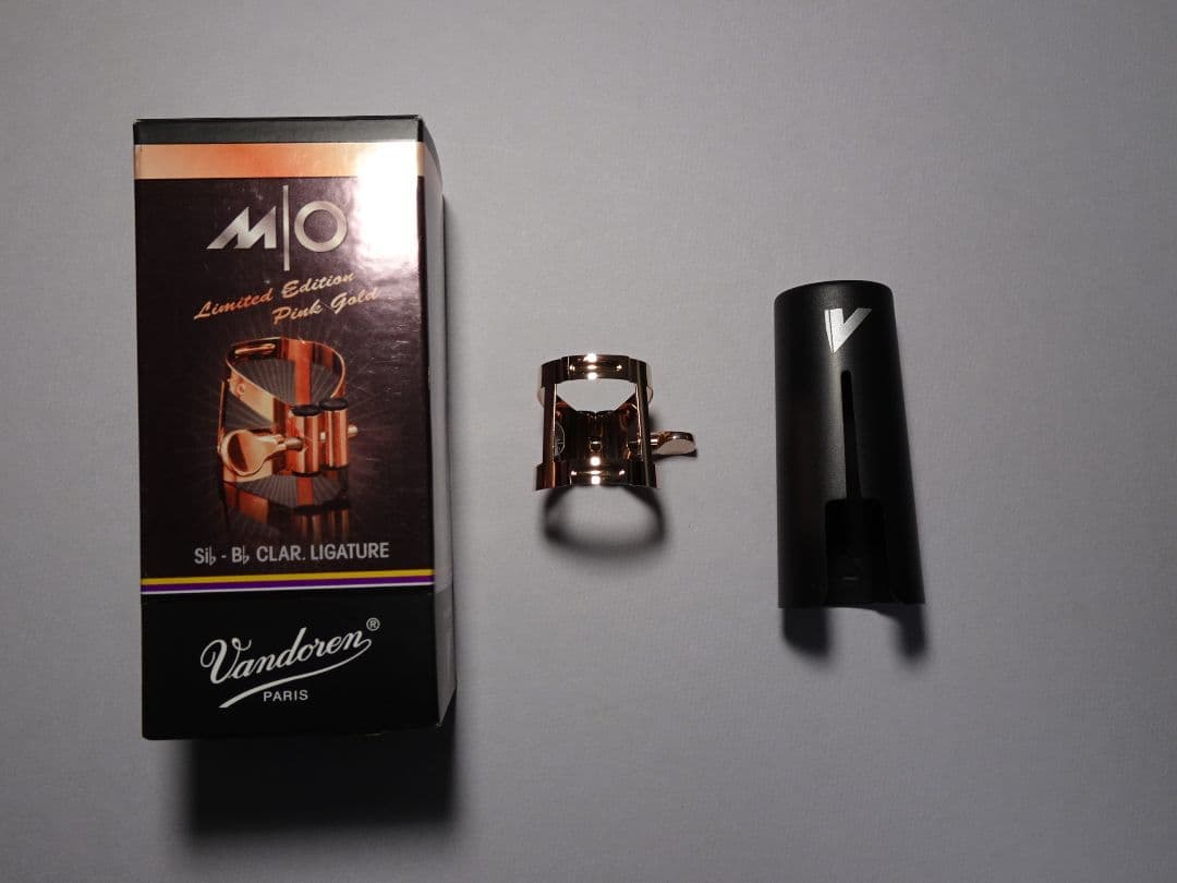 Vandoren MIO B♭クラリネットリガチャー　　ピンクゴールド