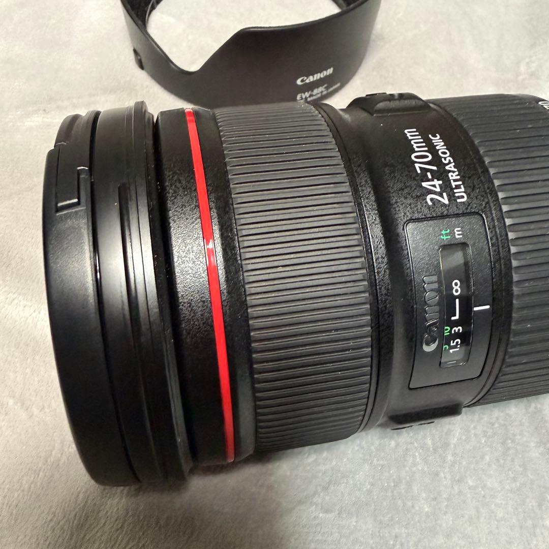 ほぼ新品:Canon EF 24-70mm f2.8L II USM Lレンズ