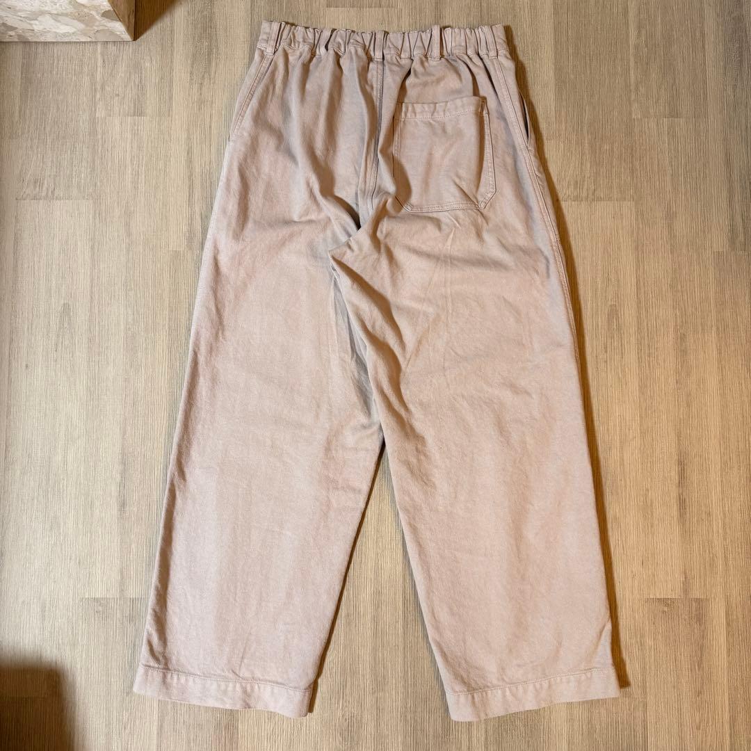 CONFECT コットンリネン ギャバジン ミリタリートラウザーズ