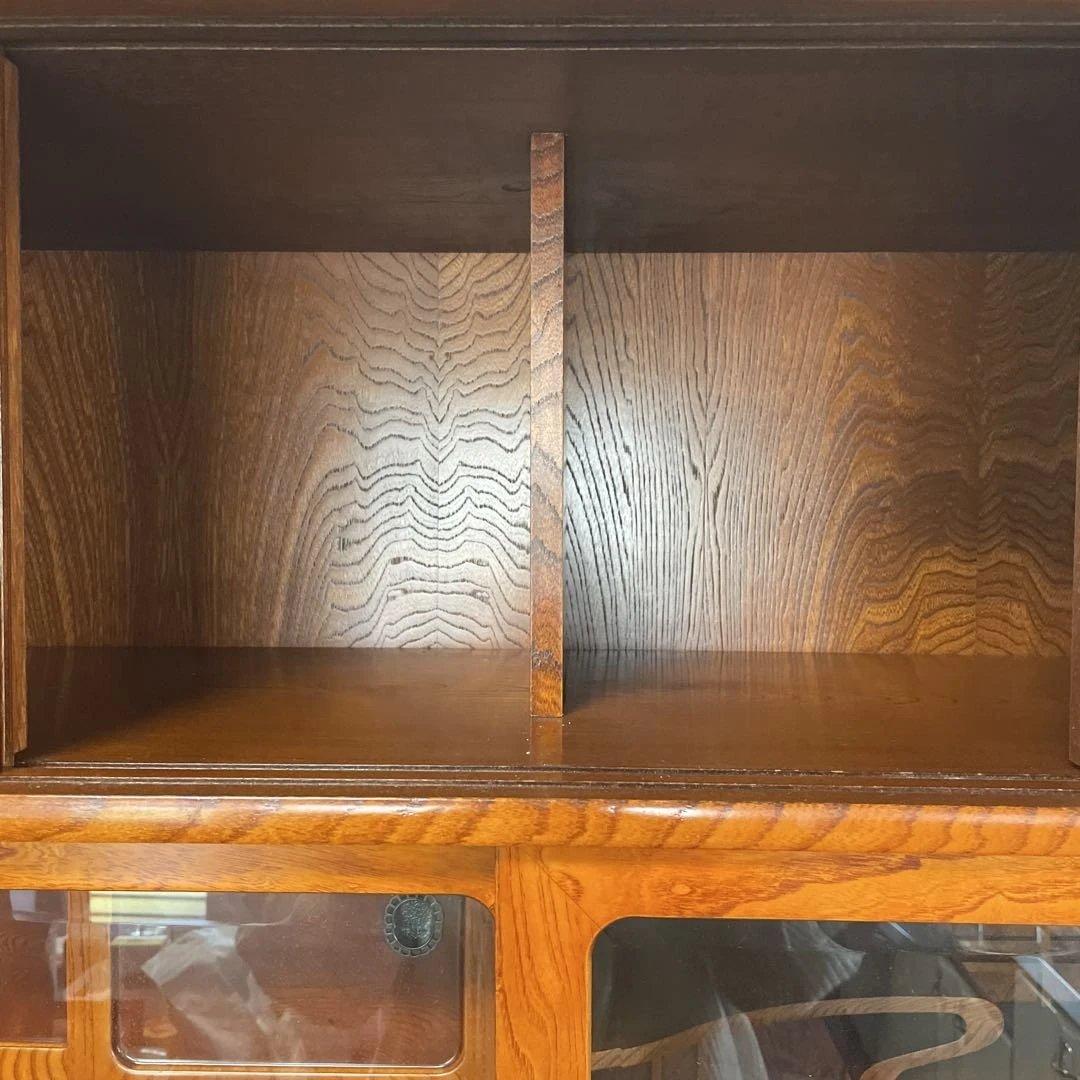 【最終価格】昭和レトロ 茶箪笥／木製 食器棚 収納棚｜古家具・和モダン