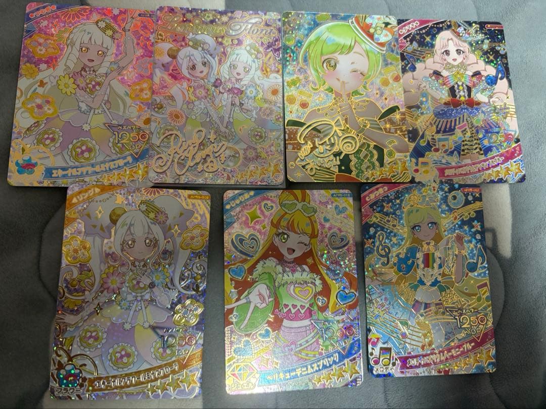 ひみつのアイプリ　リング5弾 サイン　アイリ　リング姫　星4 つむぎ　じゅりあ