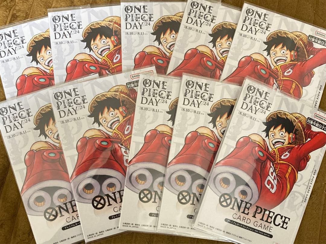 ワンピースカード　プレミアムカードコレクション　まとめ売り　ルフィ　プロモ