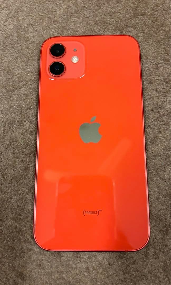 Apple iPhone 12本体 レッド 256GB SIMフリー