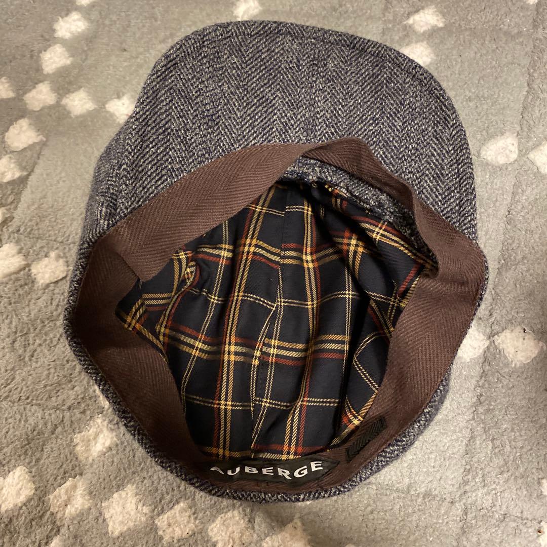 【とん太様用】AUBERGE ツイードキャスケット グレー