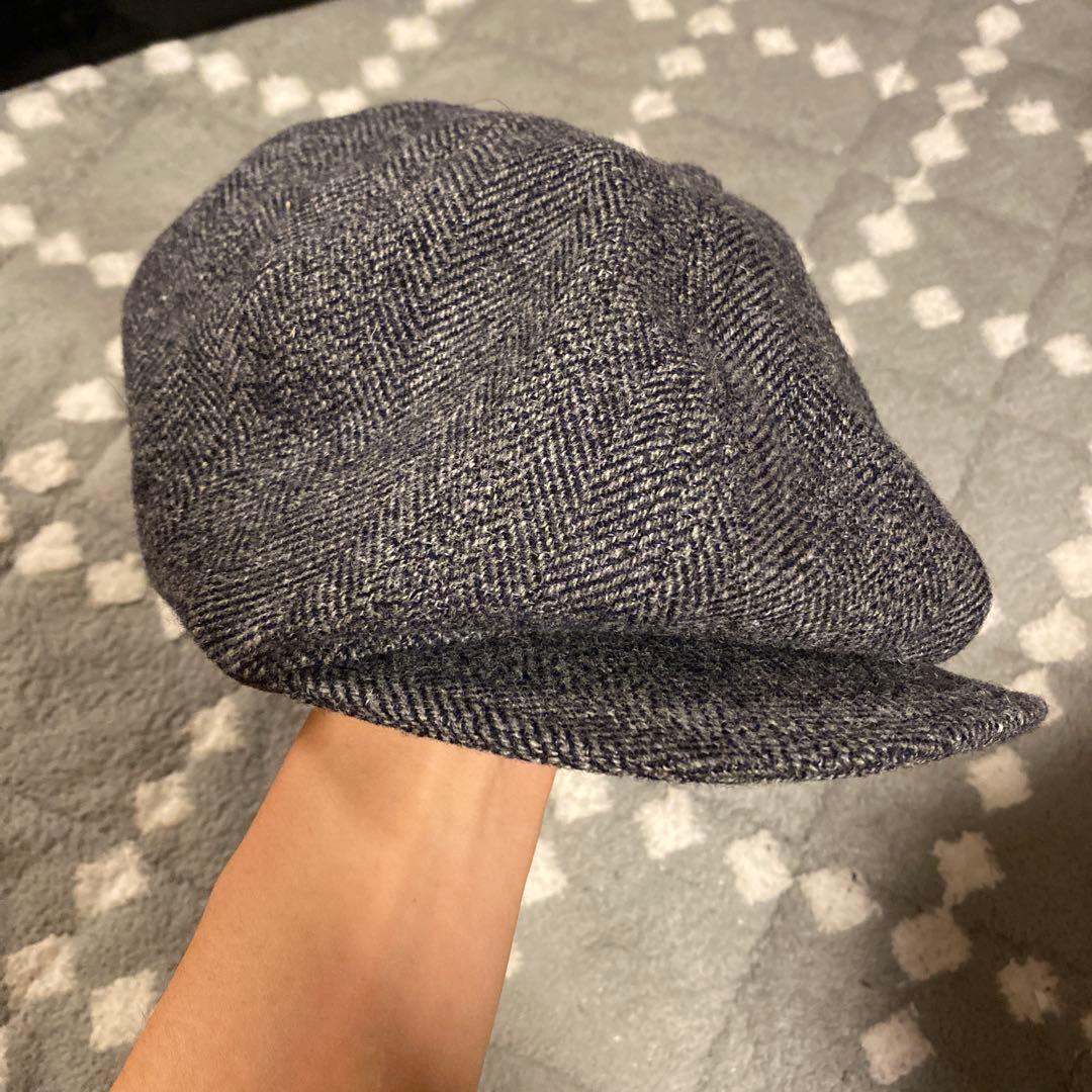 【とん太様用】AUBERGE ツイードキャスケット グレー