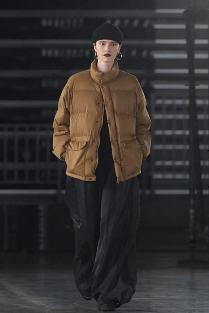 HYKE 黒 ニット帽・ビーニー　2025AW