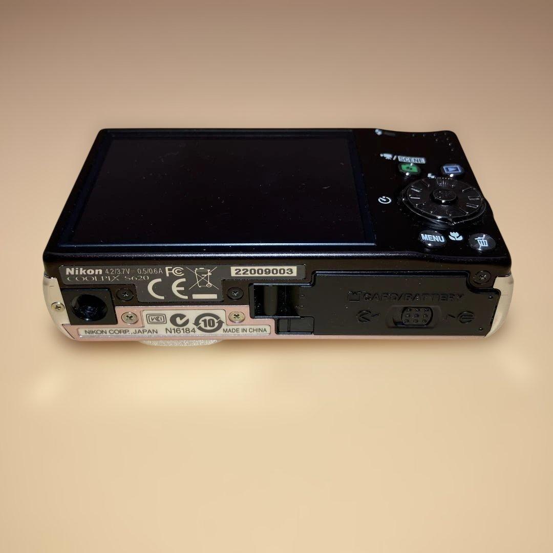 【動作良好】【即購入OK】Nikon COOLPIX S620 デジタルカメラ