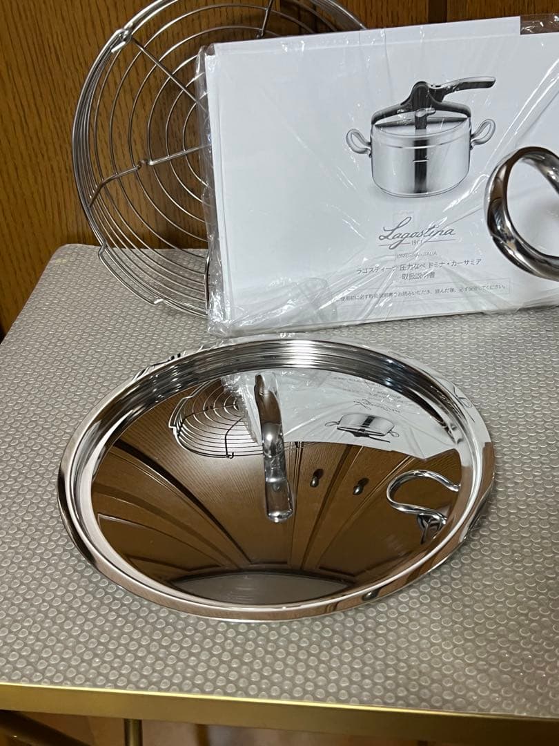 ラゴスティーナ　圧力鍋　ドミナ・カーサミア　5L