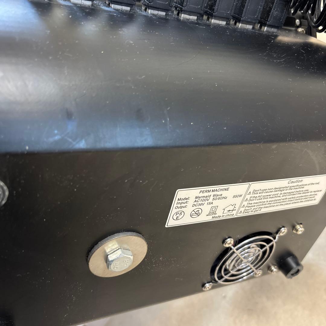 デジタルパーマ機　美容室専用　bejewelry本体＋ロッド