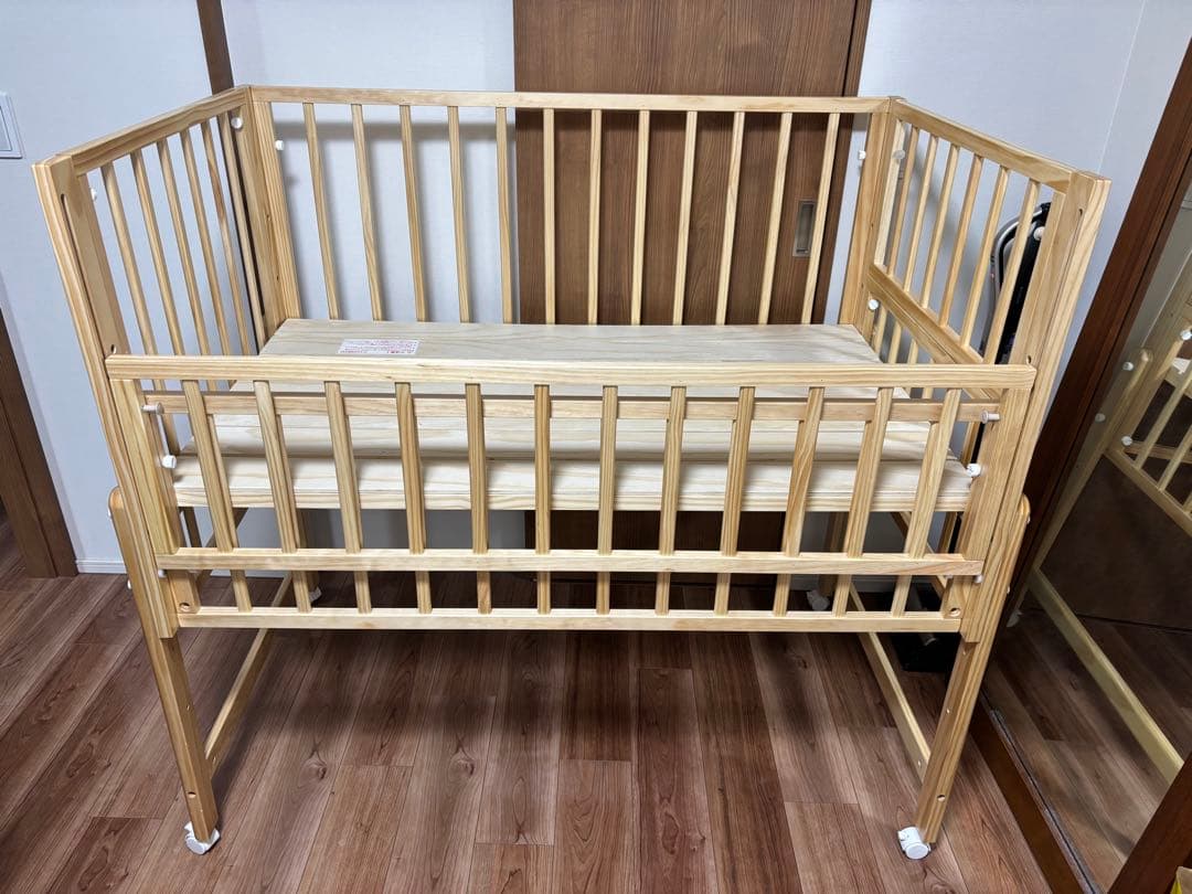 yamatoya トールWオープンベビーベッド