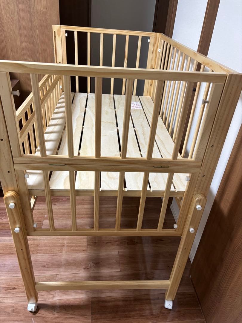 yamatoya トールWオープンベビーベッド