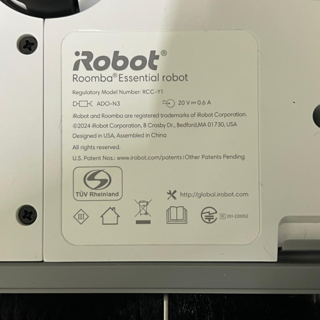2024年製 iRobot Roomba Combo 2 Essential