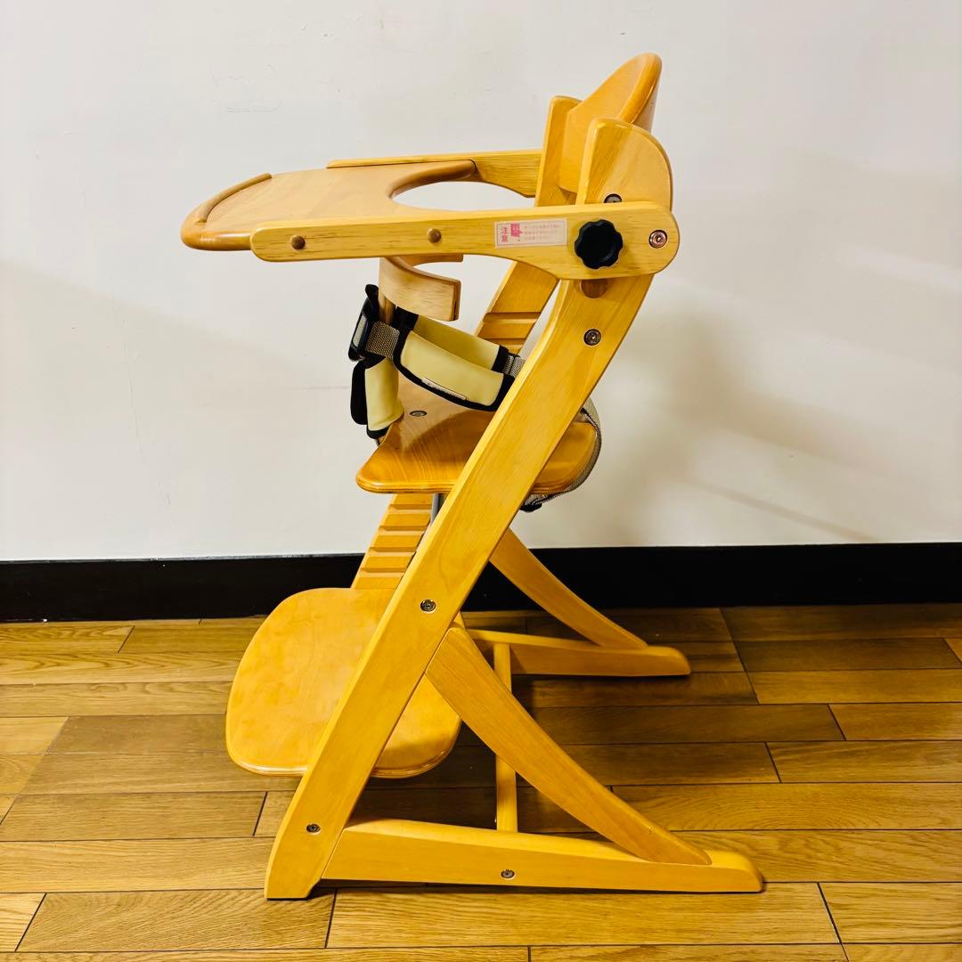 大和屋　すくすくスリムフィットチェア　テーブル＆ガード付　送料込み