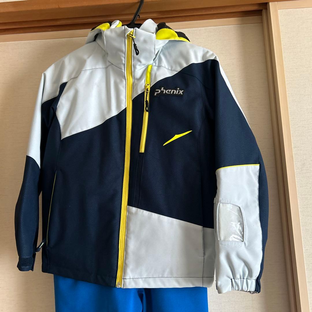 美品Phenix 140フェニックス スキーウェア 上下セット耐水圧10000