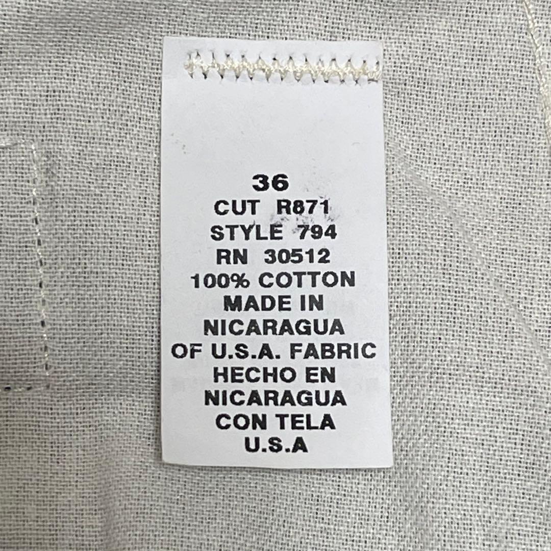 【デッドストック】希少 コットン100 ベンデイビス フリスコパンツ W36