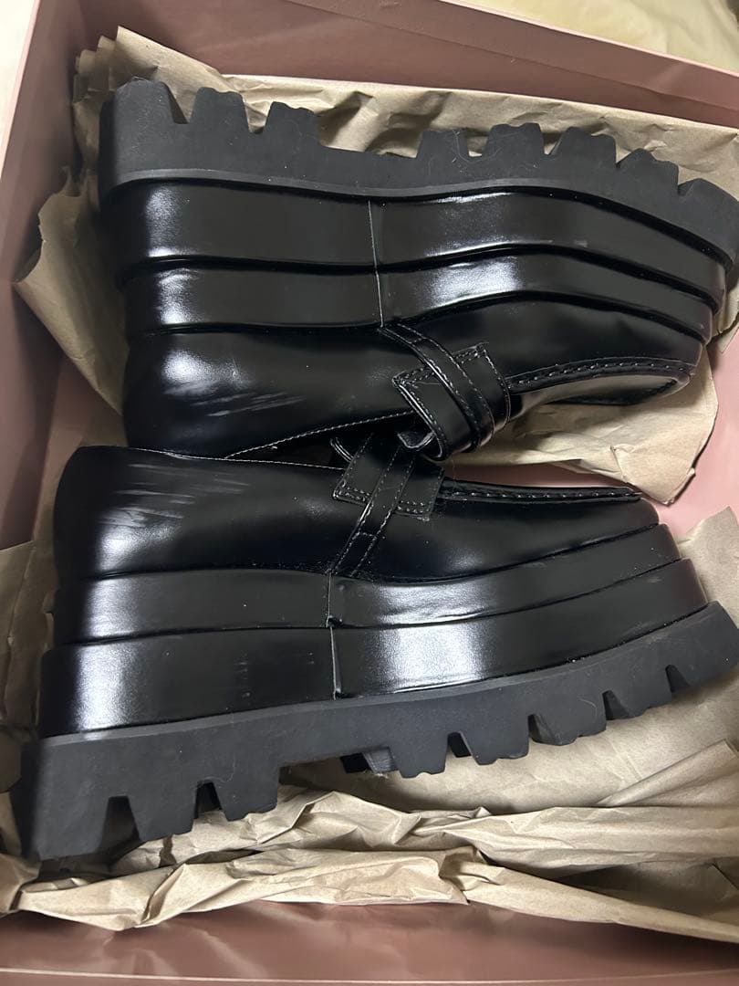 ダーリッチ Darich プラットフォームローファー　Mサイズ