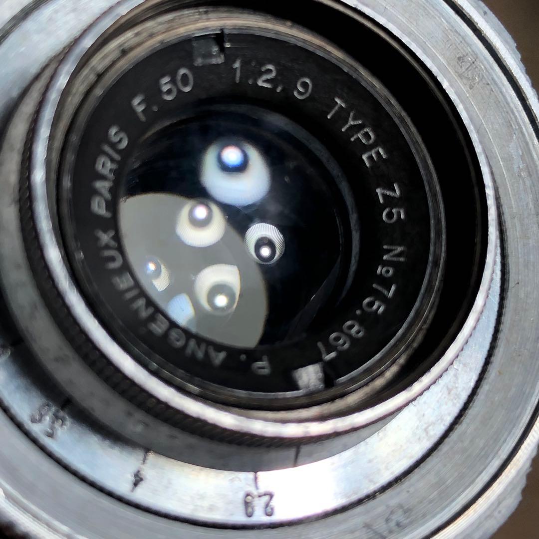 ANGENIEUX PARIS 50mm f2.9 m42（改）マウント