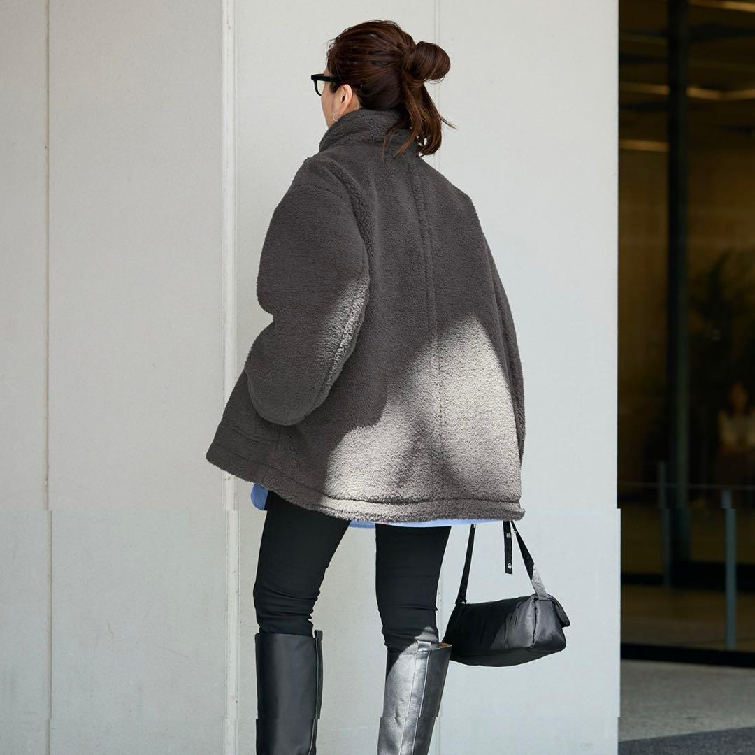 JOURNAL STANDARD エコファーショートブルゾン