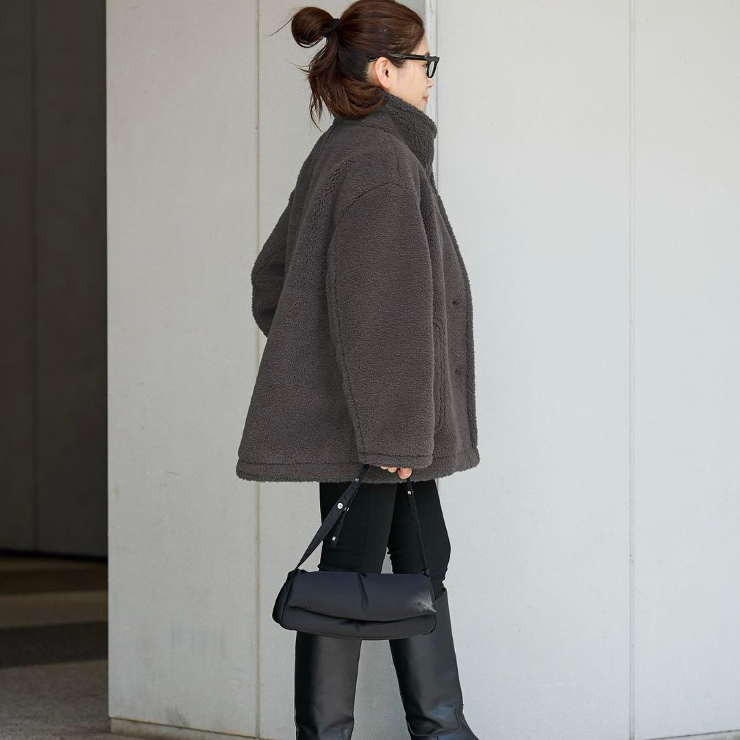 JOURNAL STANDARD エコファーショートブルゾン